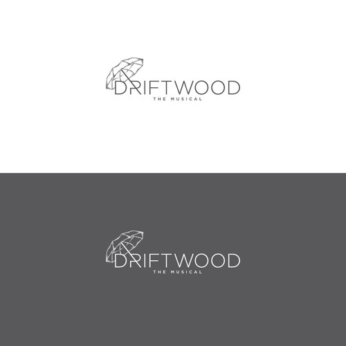 Design the Title Treatment/Hero Image  for new Musical DRIFTWOOD Diseño de Macroarto™