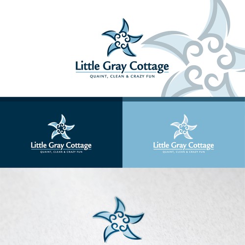 Create a logo for Little Gray Cottage, a beach vacation rental home. Design by nicorob