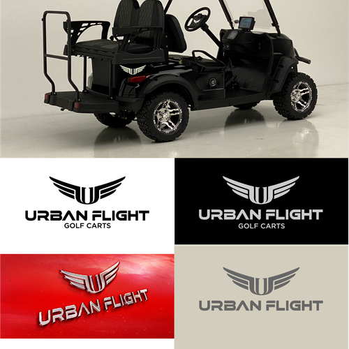 Need sleek Logo high end custom Golf Cart Business Design by Lalax
