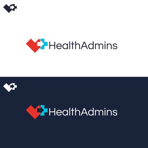 Be the designer that created the coolest healthcare software logo with Health Admins!!!! Design by lesya787