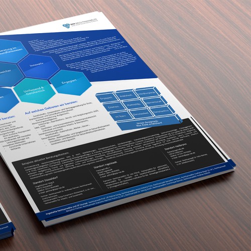 Design-Entwurf in der Kategorie Postkarten, Flyer & Printdesign von Vivan M