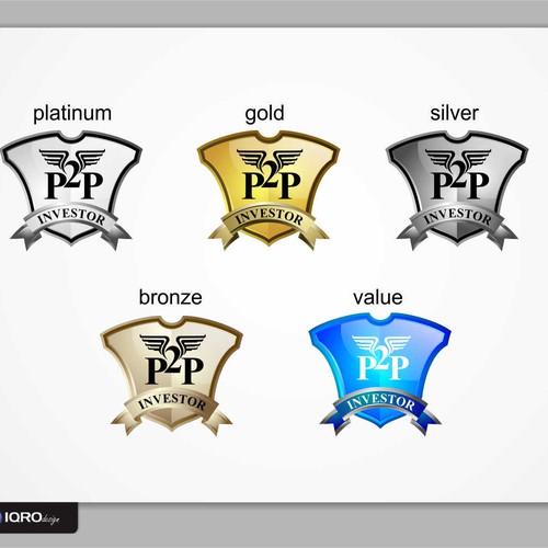 Badges Of Honor For Investp2p Biz Loan Match Corp Sponsors Logo Design Contest 99designs