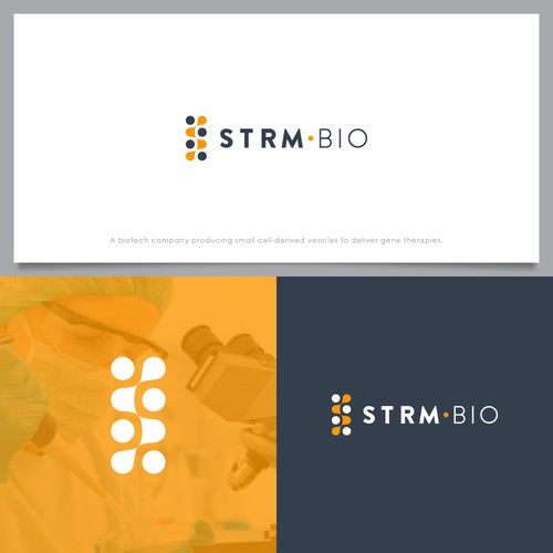 Innovative new biotech company logo competition Design by TimRivas28