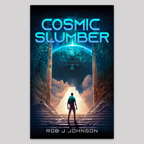 Cover design for Scifi book "Cosmic Slumber" Design réalisé par ydesignz