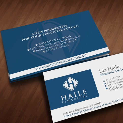 Create Business Cards For Financial Advice