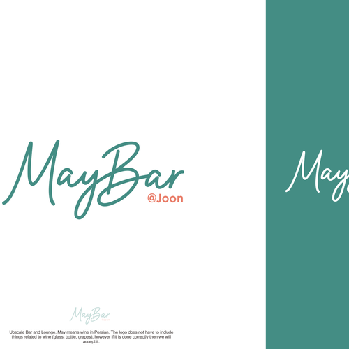 Logo for Upscale bar and lounge Diseño de Raden Gatotkaca