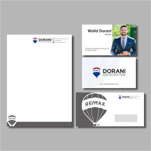 BUSINESS CARD, LETTERHEAD & ENVELOPE Design by lumipallo