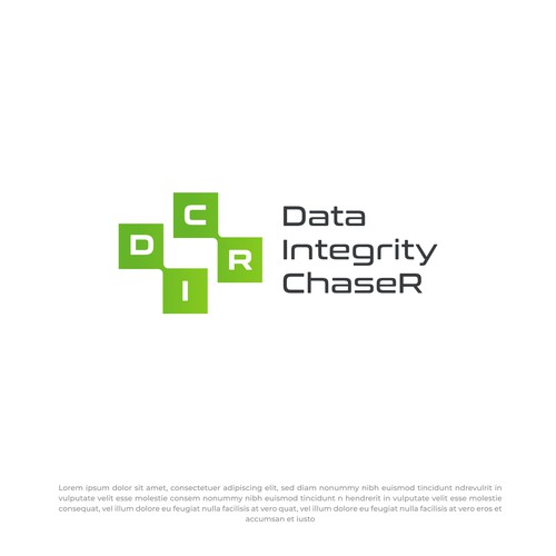 Logo: "The Pursuit of Data Integrity..." Ontwerp door Midas™ Studio`s