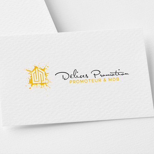 Logo & business card contest entry by inks