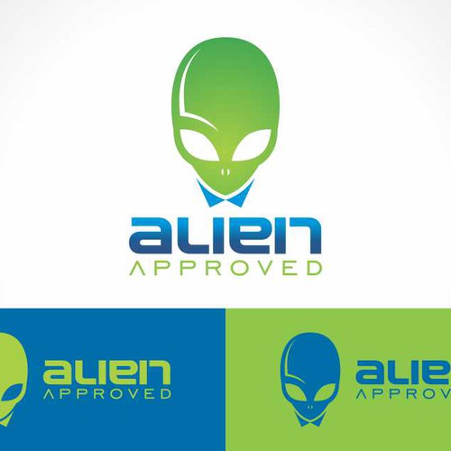 Create a Alien Approved logo for apparel brand Design by rinnanto