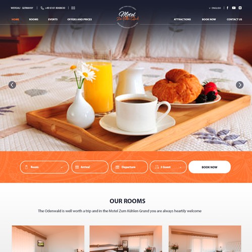 Web page design contest entry by MITARO