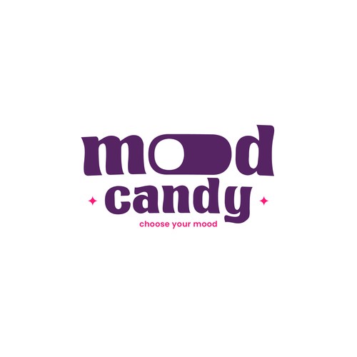 Logo for MOOD BOOSTING supplment called MOOD CANDY Design by Masbar Artwork