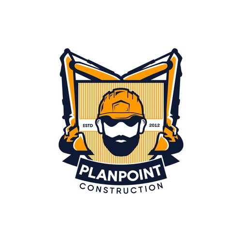 PlanPoint Construction Logo Needs A Remodel Design by Pepsyf