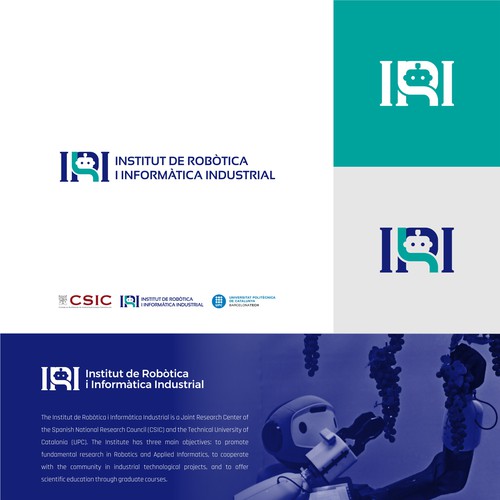 Create a logo for a scientific research institution on robotics and intelligent systems Design by NYEgeeks