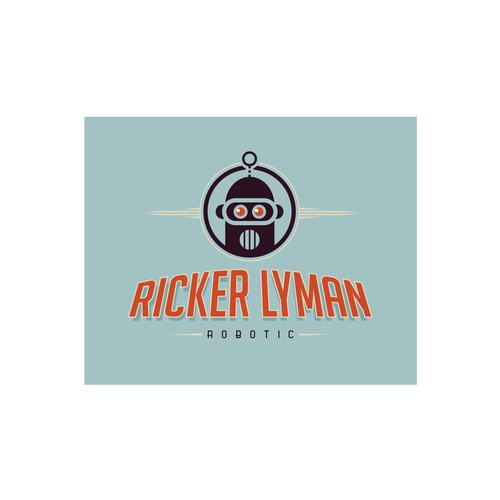 Ricker Lyman Robotic needs a retro Atomic Age logo Design by TJCD