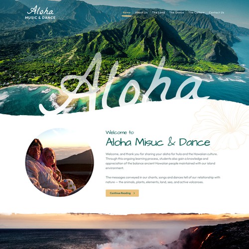 Aloha Spirit of Hawai'i offering stories and Hula courses Design by teardrops285