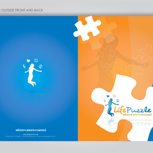 Stationery & Business Cards for Life Puzzle Design por mischa