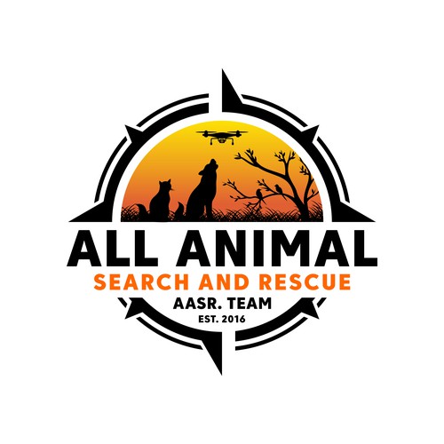 Brand refresh for an animal search and rescue group Design by EdRisk 99