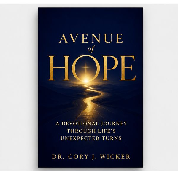 Avenue of Hope Book Cover Design 