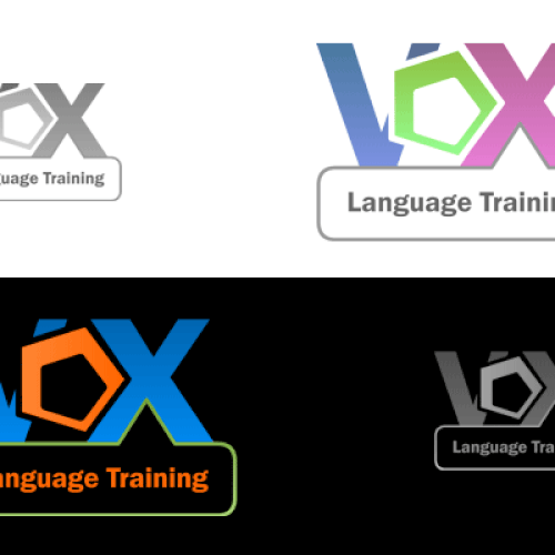 Logo for Language Training Company Design by DXEvolution