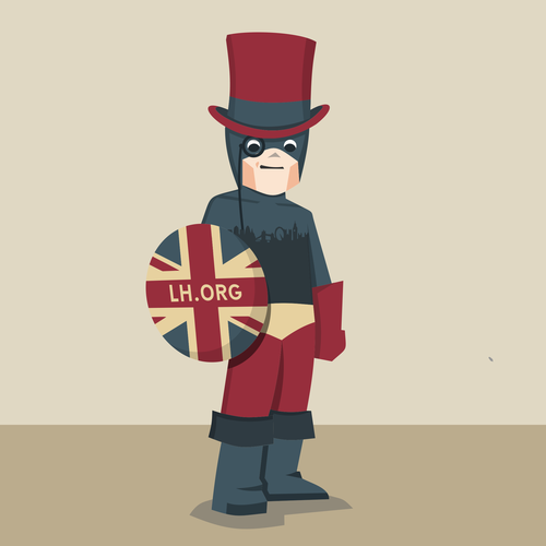Create the character of a London hero as a logo for londonheroes.org デザイン by Mike Dicks Art