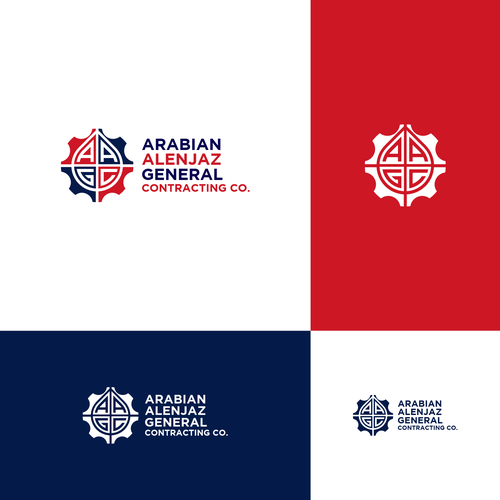 “Modern Industrial Logo for AAGC – Construction & Contracting Company” Design by Aleta21