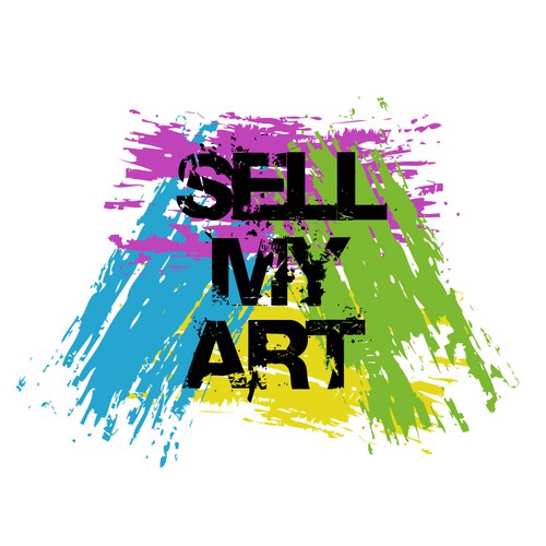 Sell my ART!!! logo design Design by lakibebe