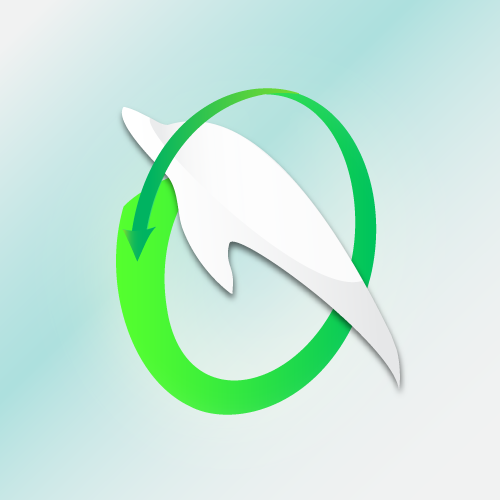 New logo for Dolphin Browser Design by org12