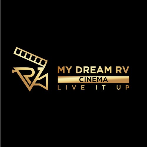 RV COMPANY EXPANDS INTO MOVIES AND PRODUCTION . NEED TO BLEND TO EXISTING LOGO Design by hassaandesign