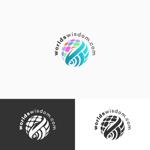 Creating a logo for the WorldsWisdom.com a digital repository of information and wisdom Design von you_gis