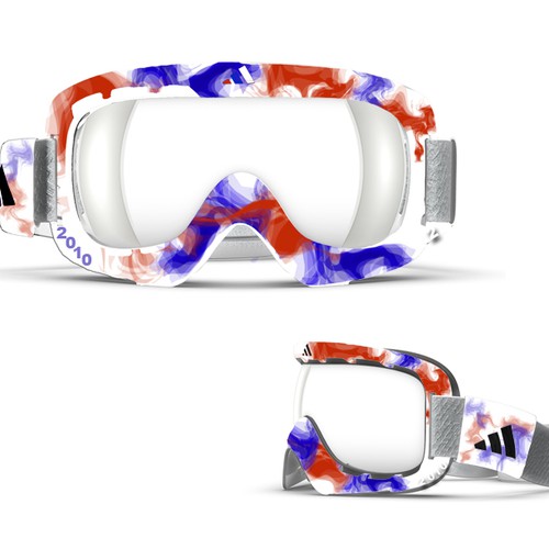Design adidas goggles for Winter Olympics Design by shelbyL