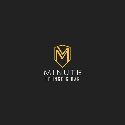 Logo design for upscale bar Design by GagievDesign