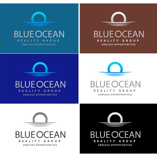 Design di Blue Ocean Realty Group Logo, Business Cards and Letterhead di mutahar