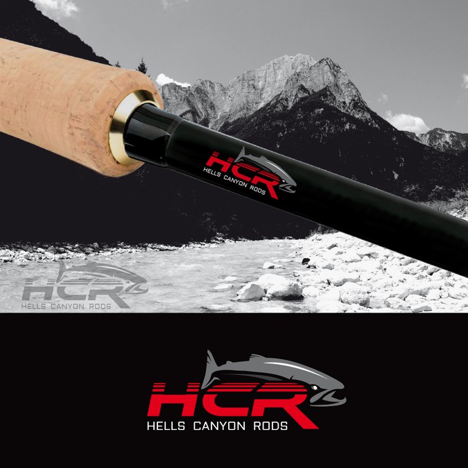 Hells Canyon Rods needs an identity. Thanks and Fish On!!!! Logo