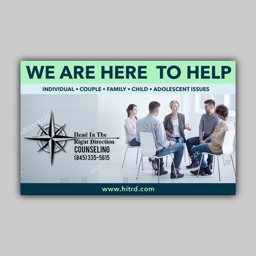 Therapy billboard Design by allMarv