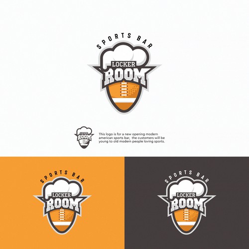 Sports Bar Logo for a new modern American Sports Bar Design by azarnov