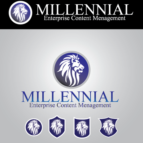 Logo for Millennial Réalisé par eportal design