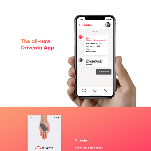 Car sharing app