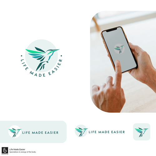Logo for mobile app business Design by Brands by Sam