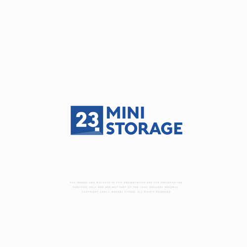 Create a Self Storage Logo Design by Michael San Diego CA