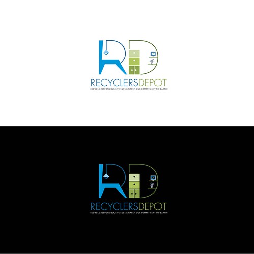 Recyclers Depot, Launching online soon with your help! Design by W. A. P. Nalaka