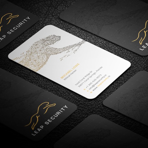 Hackers needing Minimal, Modern and Professional Business Cards....Be Creative!! Diseño de Hasanssin