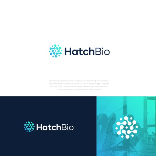 Design a logo for an innovative biotech company that efficiently hatches new medicines Design by genesis.design