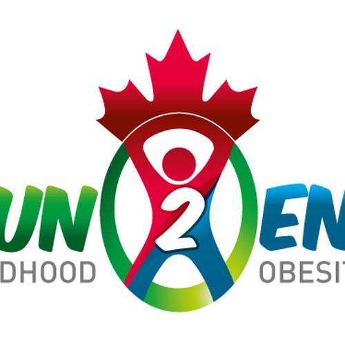 Run 2 End : Childhood Obesity needs a new logo Ontwerp door Mr TowersPowers