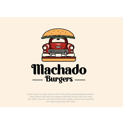 Old school burger joint with new new school branding. Design by Safflower YES