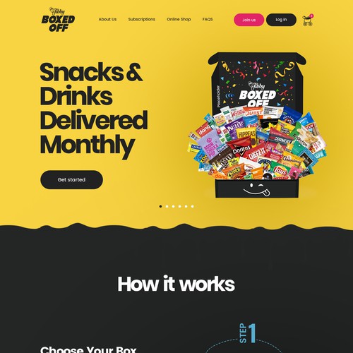 The Worlds Best Snack Subscription Box Design by unbox.style⚡️