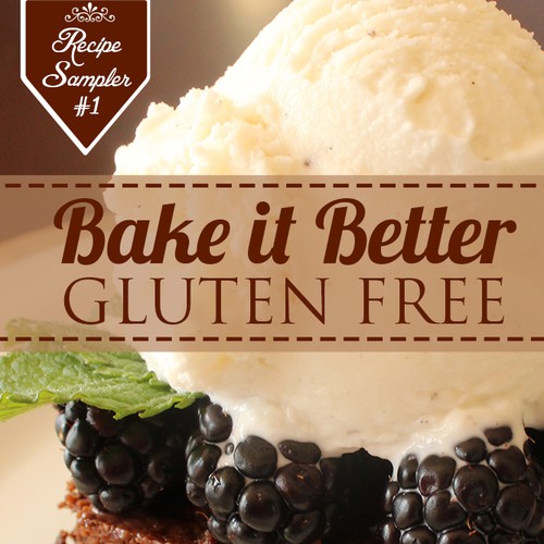 Create a Cover for our Gluten-Free Comfort Food Cookbook Design by PRINCY103