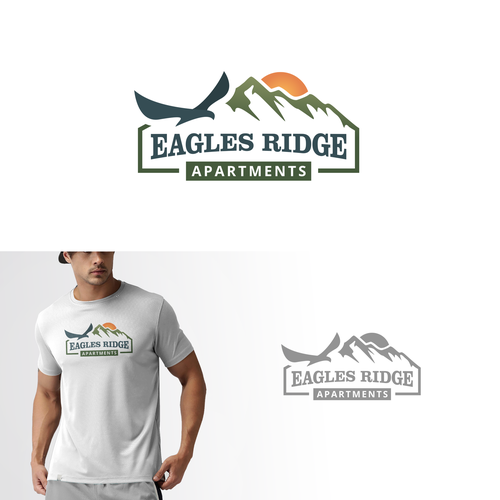 Eagles Ridge Apartments refreshed brand / logo Design by mikule