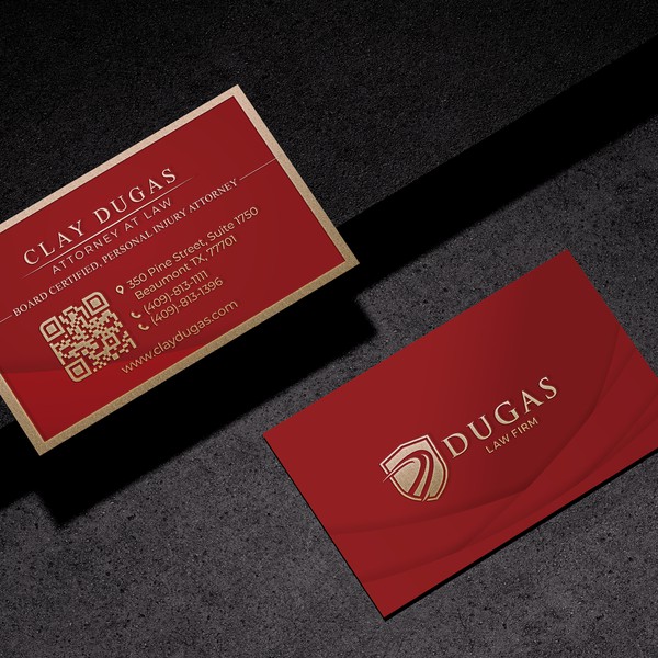 Dugas Law Firm Business Card