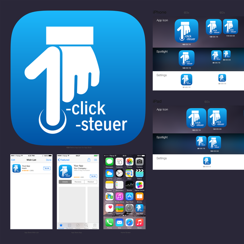 Icon or button contest entry by neferu™